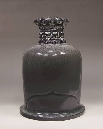 《花非花-莲》颜色釉瓷瓶55cm  1250℃氧化焰
